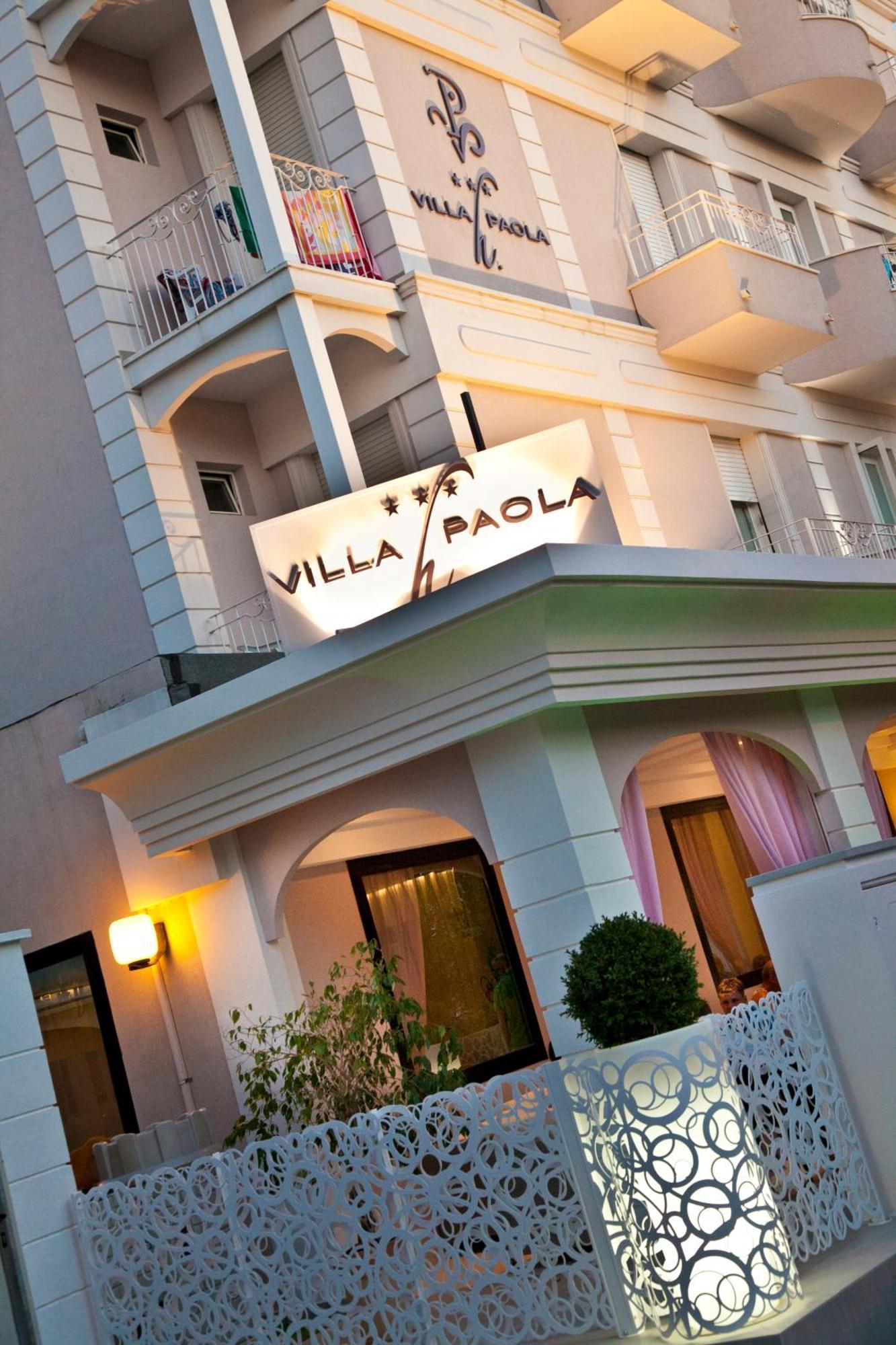 Hotel Villa Paola Rimini Exteriér fotografie